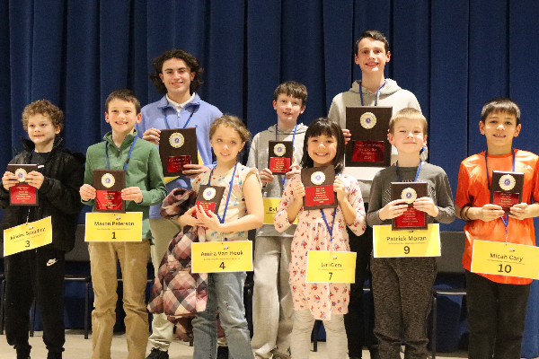 Spelling Bee Champion & Runner-Up