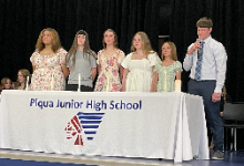 Junior Honor Society Officers
