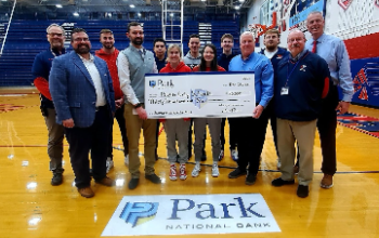 Park National Bank Scoreboard Donation picture