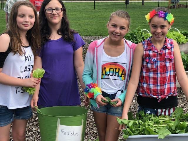 Gardening with friends