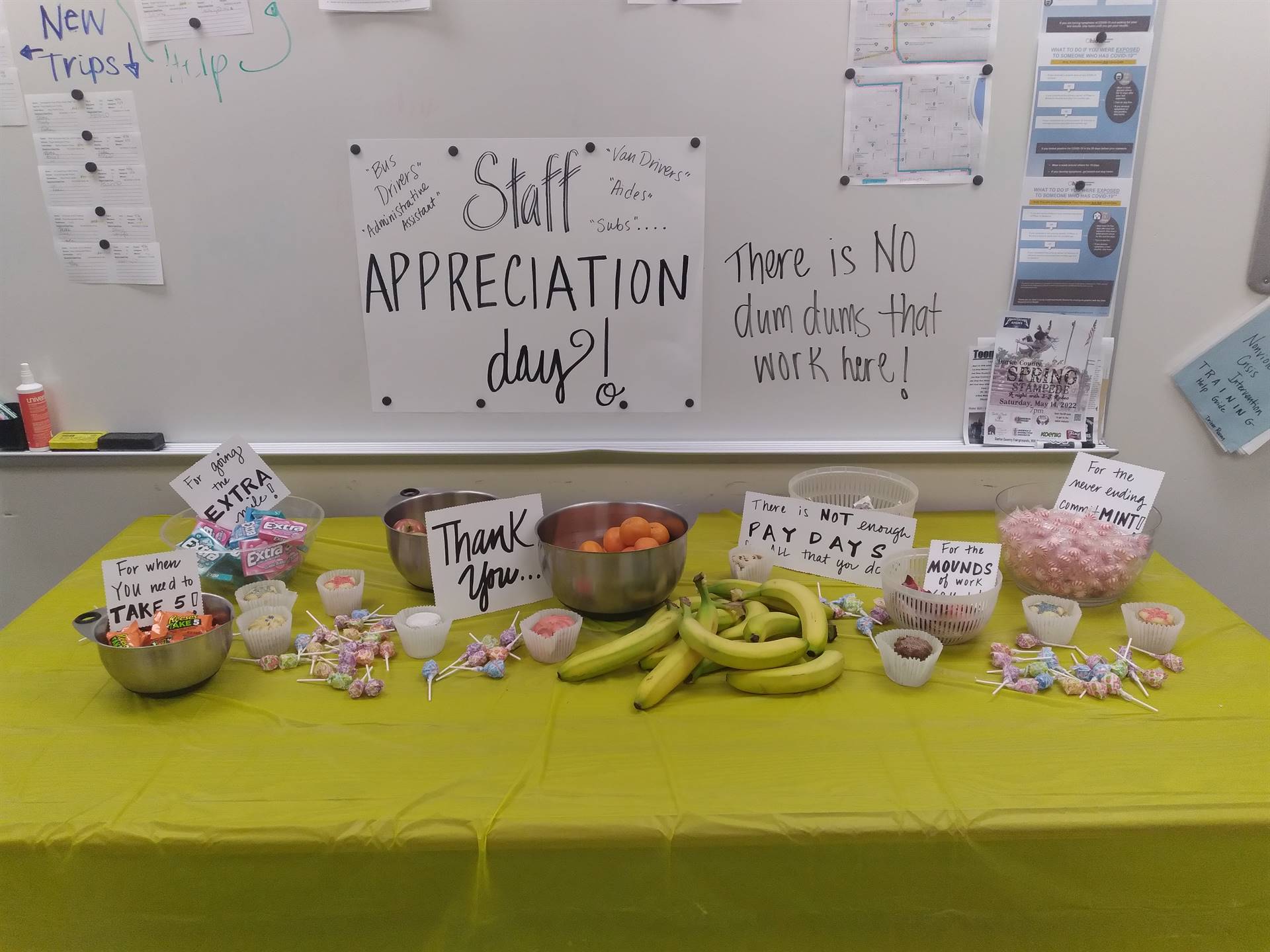 Staff Appreciation Week