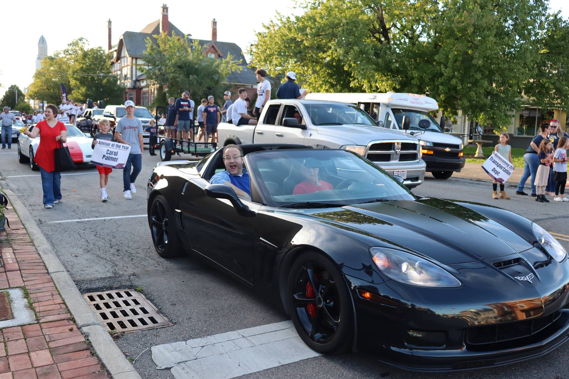 Tom in the parade