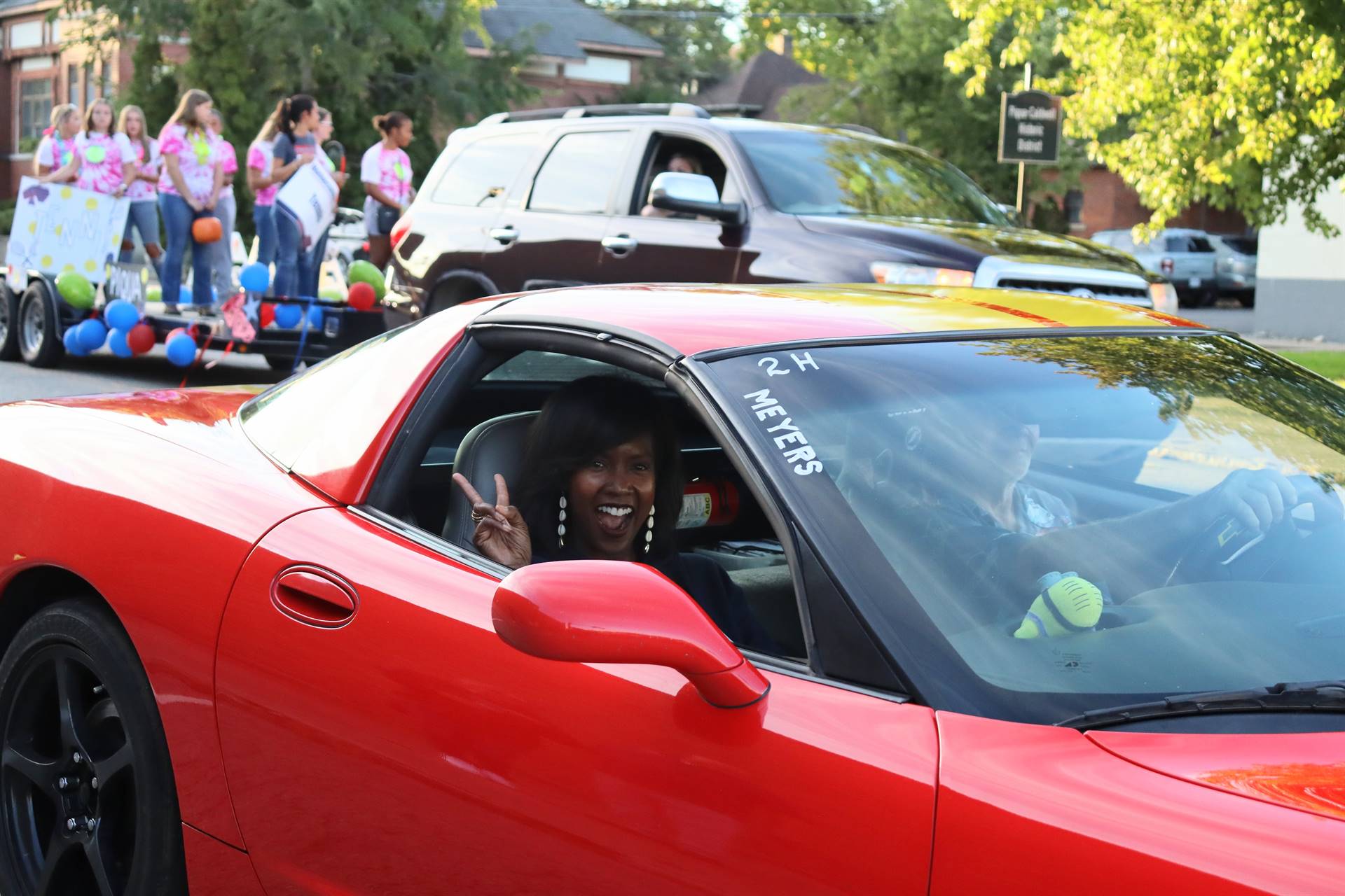 Hamilton in the parade